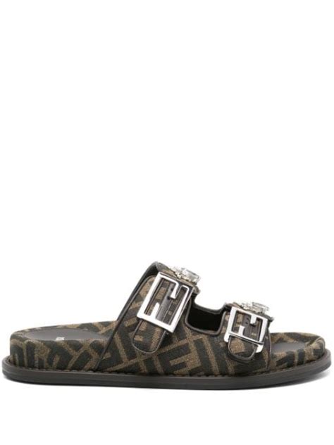 women's fendi slides|fendi flip flops for women.